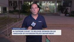NJ Supreme Court expected to decide control of Paterson Police Department News Clip