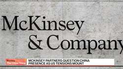 McKinsey Partners Said To Question China Presence News Clip