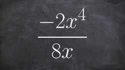 Simplifying a monomial using the rules of exponents Instructional Video