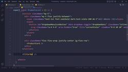 React JS Masterclass - Go From Zero To Job Ready - Products Page / 103 Instructional Video