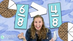 Comparing Fractions for Kids | Easy Math Lessons Instructional Video