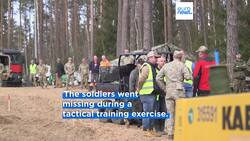 Fourth US soldier missing in Lithuania swamp found dead, President Nausėda says News Clip