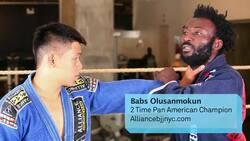 How to Get Out of a Throat Grab in Brazilian Jiu Jitsu Instructional Video