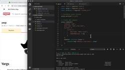 Argument Parsing with Yargs: Part II Instructional Video