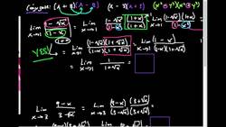 Limits by Conjugates Instructional Video