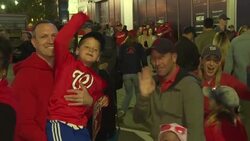 CLEAN : Nationals fans eye world title as series continues in DC News Clip