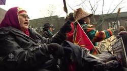 Valentine's Day march for missing and murdered indigenous women News Clip