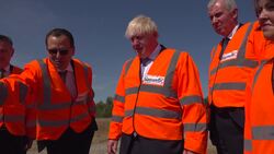 Boris Johnson visits Sizewell C nuclear power station News Clip