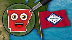 Arkansas - Counties & Geography | 50 States of America Instructional Video