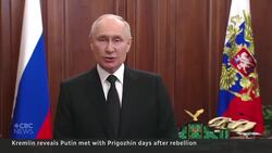 Putin hosted Wagner Group head at Kremlin just after rebellion News Clip