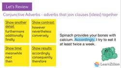 Using Conjunctive Adverbs to Connect Ideas in Writing Instructional Video
