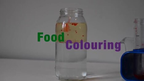 Firework in a glass