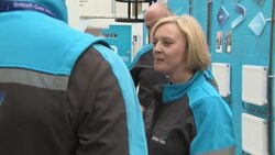 Liz Truss visits British Gas training centre News Clip