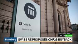Swiss Re CFO on Buyback, Growth Opportunities, Earnings Outlook News Clip