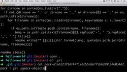 Complete Git Guide: Understand and Master Git and GitHub - Unpacking Git Objects Instructional Video