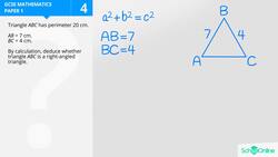 GCSE Secondary Maths Age 13-17 - Pythagoras & Trigonometry: Area and Mass - Explained Instructional Video