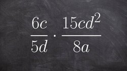 Multiplying two monomials then simplifying the product Instructional Video
