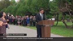 Poilievre vows to fight for working class in 1st caucus speech News Clip