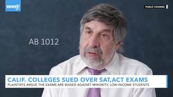 Lawsuits Filed Against University Of California Over SAT, ACT Exams News Clip