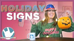 Holiday Signs in ASL Instructional Video