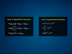 Limits of Exponential and Logarithmic Functions Instructional Video