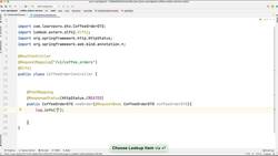 Kafka for Developers - Data Contracts Using Schema Registry - Build the POST Endpoint for the CoffeeOrderService - /coffee_orders Instructional Video