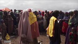 Displaced in Somalia: Health workers try to stop disease outbreak News Clip