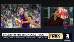 WNBA Legend Candace Parker Will Cover NBA for TNT News Clip
