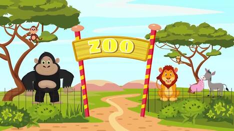 Animals at the Zoo! An Animal Sounds Song for Preschoolers and Toddlers