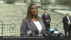 Donald Trump testifies, repeatedly spars with judge at fraud trial News Clip