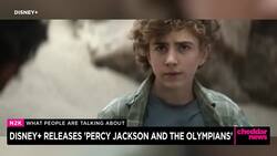 Disney+ Releases 'Percy Jackson and the Olympians' News Clip