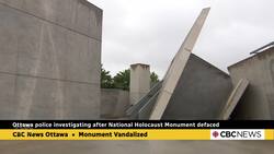 Ottawa police investigating after National Holocaust Monument defaced News Clip