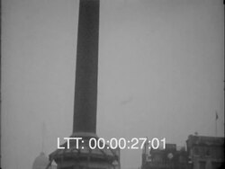 Santa In Trafalgar Square. Stock Footage