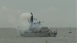 Spitfire, Hurricane and Dakotas fly during an event to commemorate the 75th anniversary of the D-Day landings News Clip