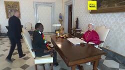 Zimbabwe's President Mnangagwa meets Pope Leo XIV in the Vatican News Clip