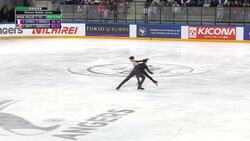 Ice dancers Lopareva and Brissaud of France capture 1st career Grand Prix skating title News Clip