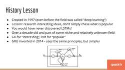 Deep Learning - Recurrent Neural Networks with TensorFlow - GRU and LSTM (Part 1) Instructional Video