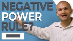 Why Do the Negative Exponent Rules Work Instructional Video