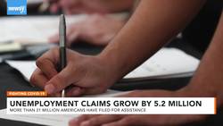 U.S. Jobless Report: Unemployment Claims Rise Above 21 Million News Clip