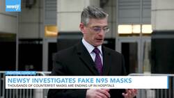 Newsy Investigation: How Fake N95 Masks End Up In Hospitals News Clip