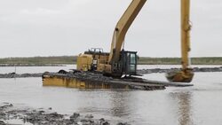 Maintinaing the Levees in Louisiana News Clip