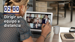 Dirigir un equipo a distancia Instructional Video