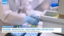 Pfizer Says Early Data Suggests Its Vaccine Is 90% Effective News Clip