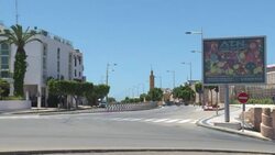 CLEAN : Morocco: Rabat lies almost empty on Eid al-Fitr, marking Ramadan end News Clip