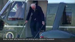 Biden or bust: Why Democrats are sticking with an unpopular incumbent News Clip