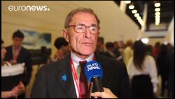 French and Russian businessmen strike deals at International Economic Forum News Clip