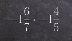 How to multiply two mixed numbers Instructional Video