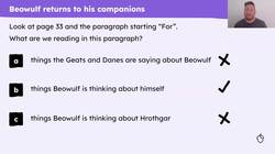 Beowulf completes his Danish mission Instructional Video