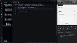 Modern JavaScript from the Beginning - Second Edition - Create and Append Elements Instructional Video