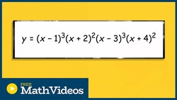 Find the x and y intercepts to graph a polynomial linear factorization Instructional Video